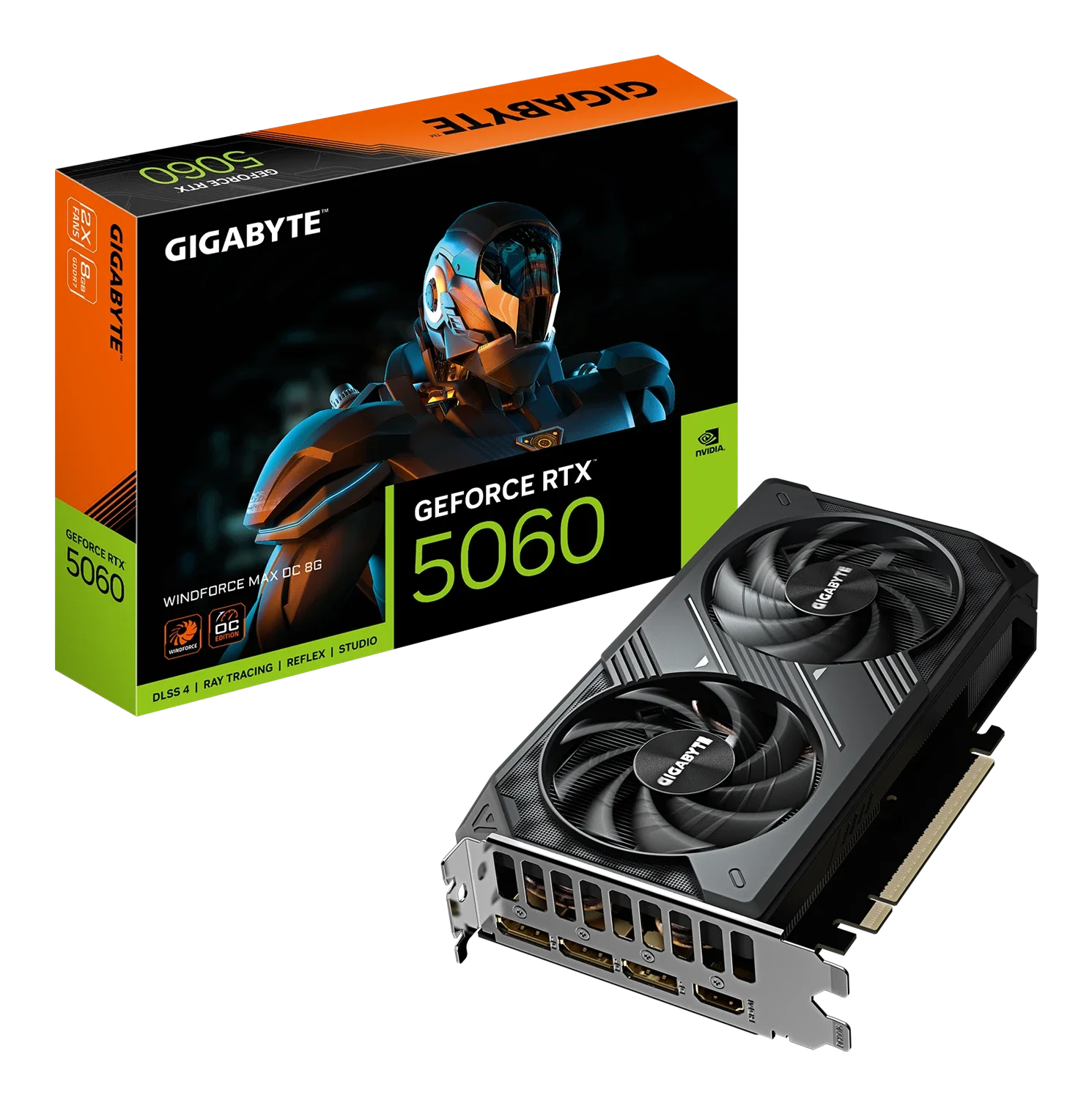 Gigabyte GeForce RTX 5060 WINDFORCE MAX 8G Graphic Card