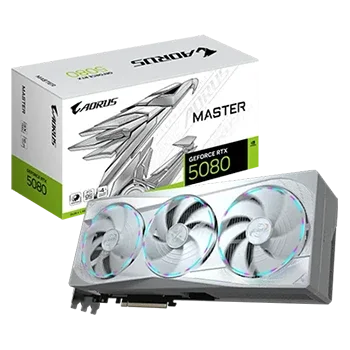 Gigabyte AORUS GeForce RTX 5080 Master ICE 16G Graphics Card