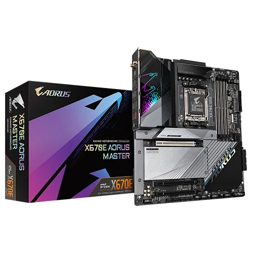 Gigabyte X670E Aorus Master ATX Motherboard