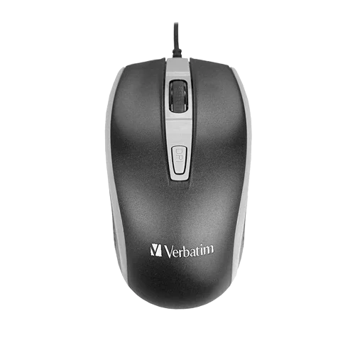 Verbatim Wired Optical Mouse With 3 DPI Levels