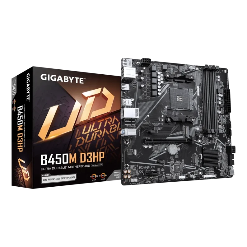 GIGABYTE B450M D3HP AM4 Motherboard