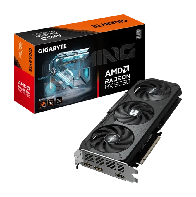 GIGABYTE Radeon RX 9050 8GB GAMING OC Graphic Card