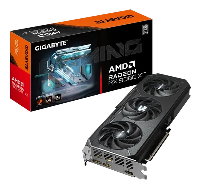 Gigabyte Radeon RX 9060 XT GAMING OC 8GB Graphic Card