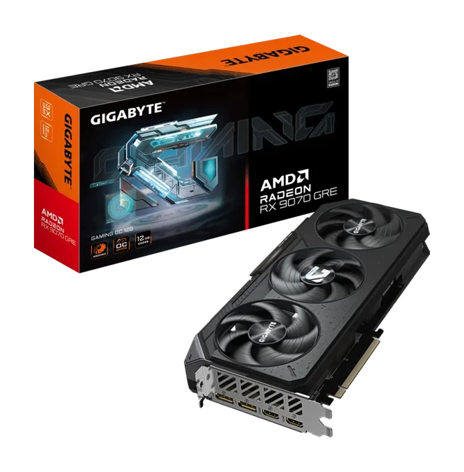 Gigabyte Radeon RX 9070 GRE GAMING OC 16G Graphics Card