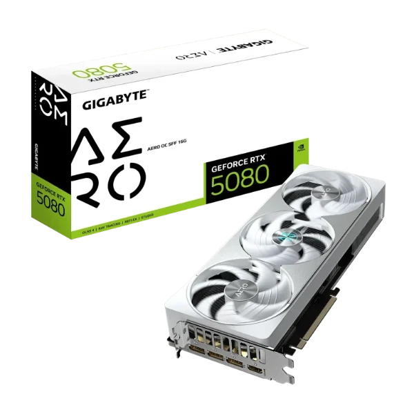 Gigabyte GeForce RTX 5080 AERO OC SFF 16GB Graphics Card
