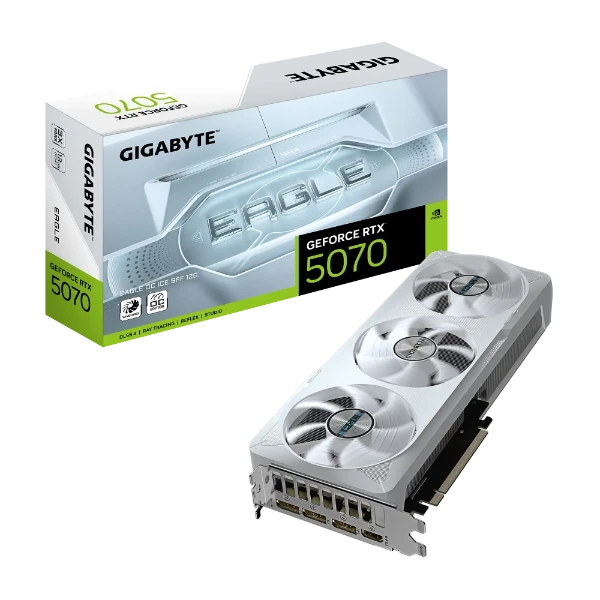 Gigabyte GeForce RTX 5070 EAGLE OC ICE SFF 12GB Graphics Card