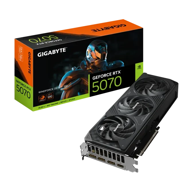 Gigabyte GeForce RTX 5070 WINDFORCE OC SFF 12G Graphic Card