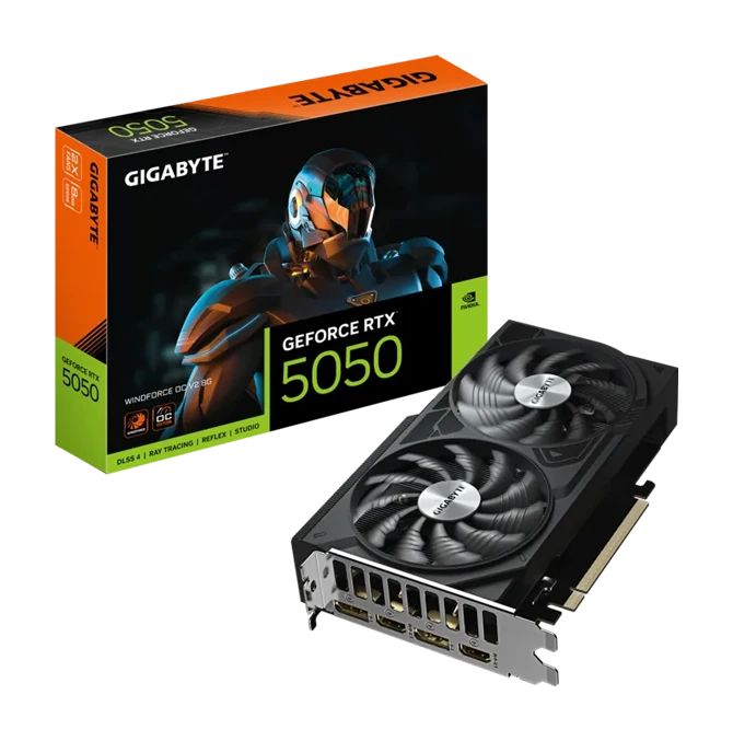 Gigabyte GeForce RTX 5050 WINDFORCE OC 8GB Graphic Card