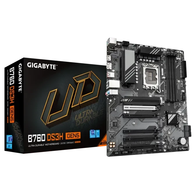 Gigabyte B760 DS3H WIFI6E GEN5 Motherboard