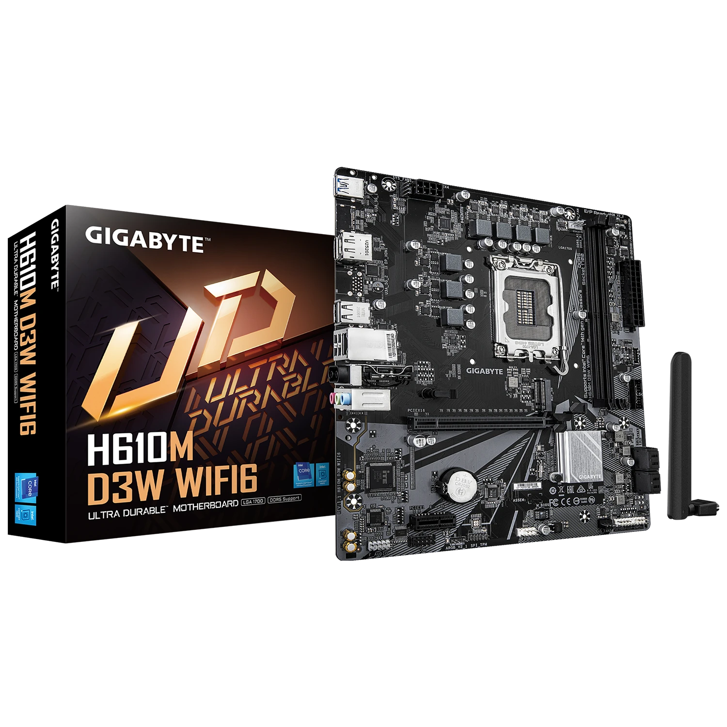 GIGABYTE H610M D3W WIFI6 DDR5 Motherboard