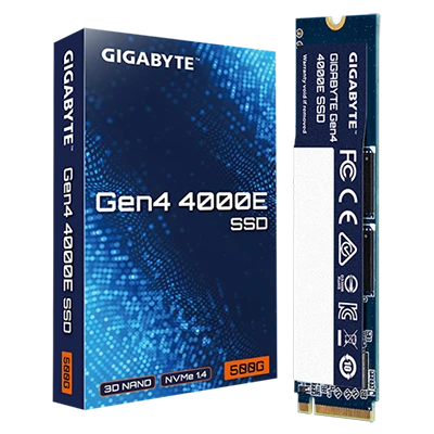 GIGABYTE Gen4 4000E 500GB NVMe SSD