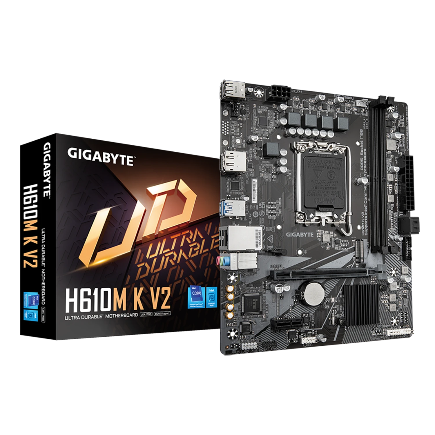 Gigabyte H610M K V2 DDR5 Motherboard
