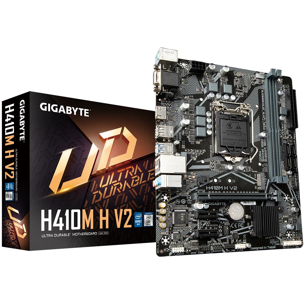 Gigabyte H410M H V2 Micro ATX 10 Gen Motherboard