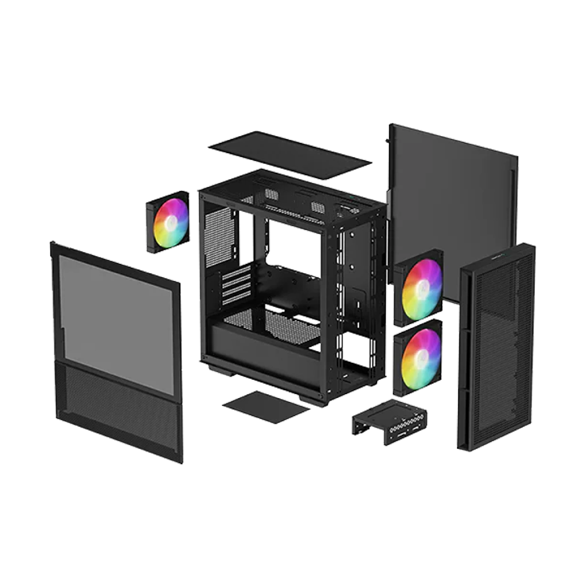 Deepcool CH360 Black Micro ATX Airflow Case