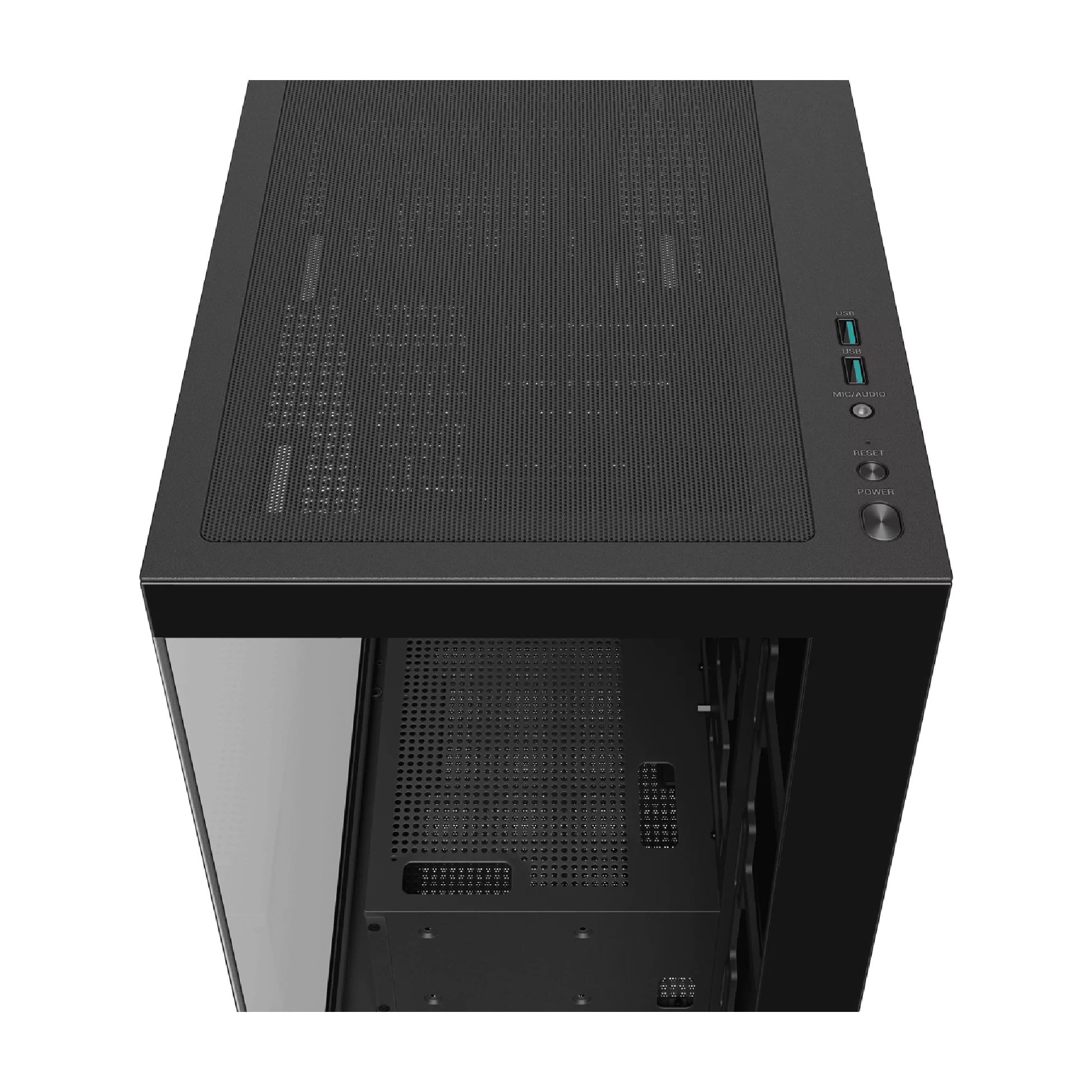 DEEPCOOL CG580 Panoramic Single Chamber ATX Computer Case Black