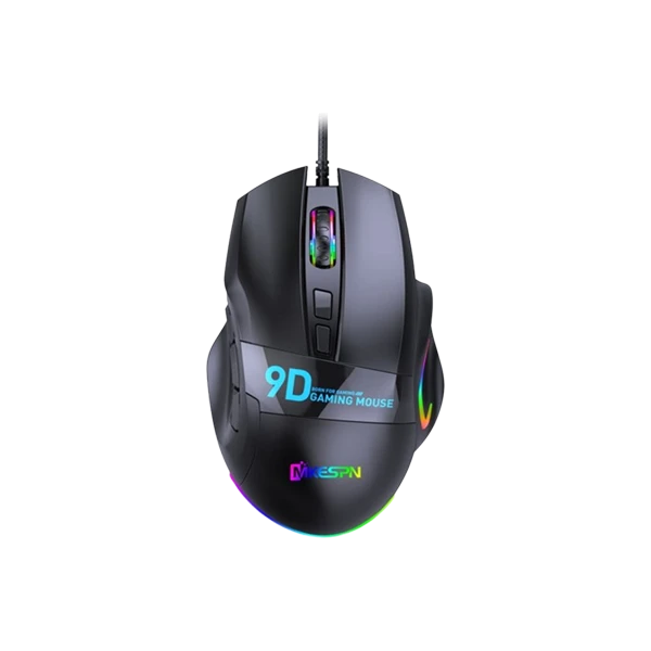 MKESPN X10 9 Buttons RGB Gaming Mouse