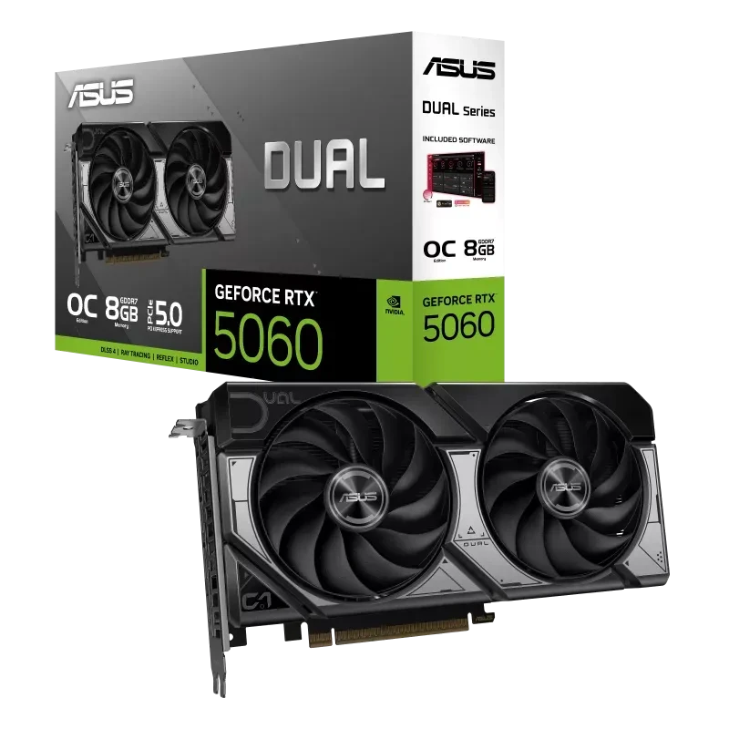 ASUS Dual GeForce RTX 5060 8GB GDDR7
