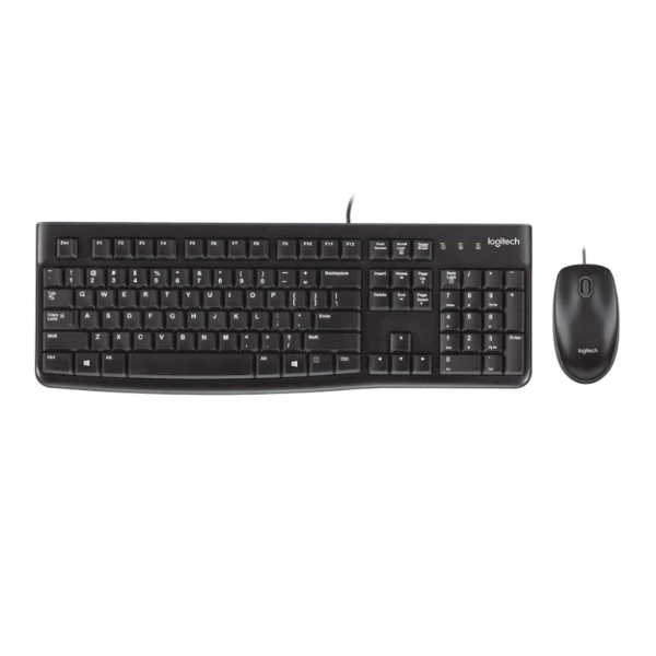 Logitech MK120 Wired Keyboard & Mouse Combo