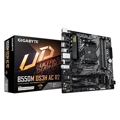 Gigabyte B550M DS3H AC R2 AMD Motherboard