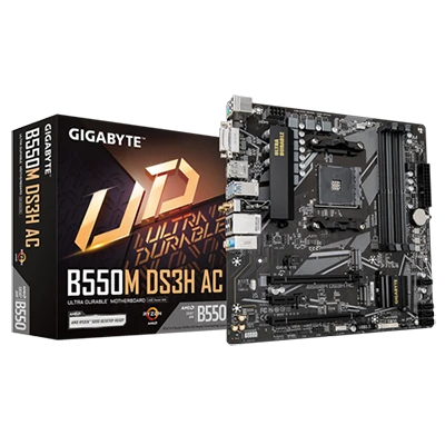 Gigabyte B550M DS3H AC AMD Motherboard
