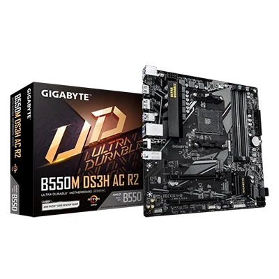 Gigabyte B550M DS3H AMD Motherboard