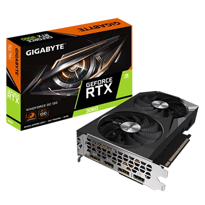 GIGABYTE GeForce RTX 3060 WINDFORCE OC 12G Graphic Card