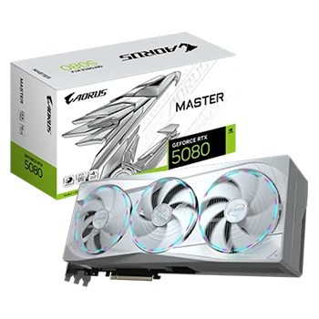 Gigabyte AORUS GeForce RTX 5080 Master ICE 16G Graphics Card