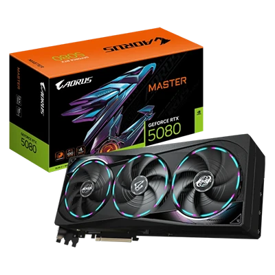 GIGABYTE AORUS Master GeForce RTX 5080 16G Graphics Card