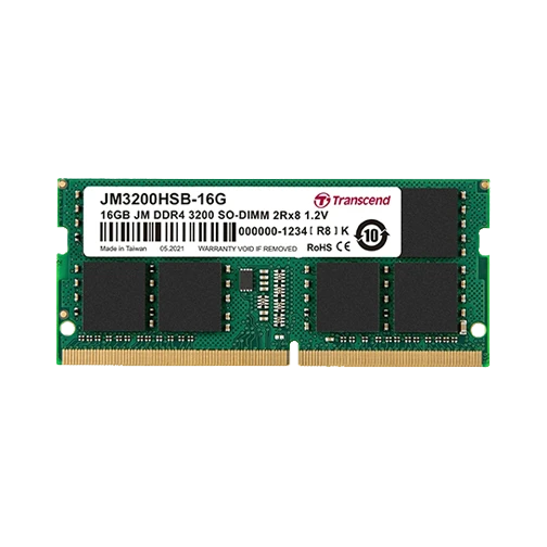 Transcend 16GB DDR4 3200MHz Laptop Ram
