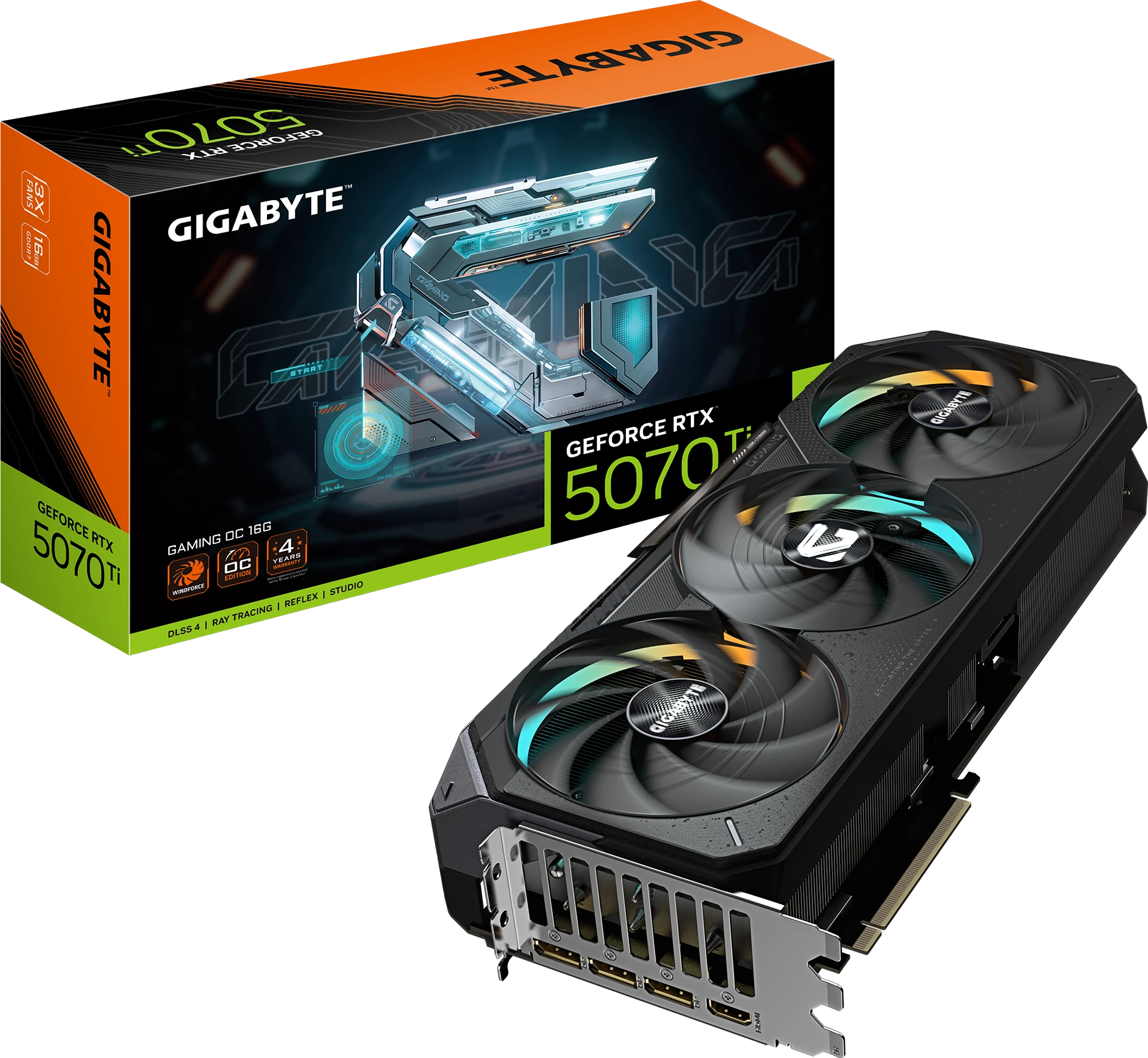 Gigabyte GeForce RTX 5070 Ti GAMING OC 16G