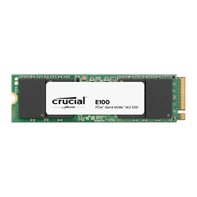 Crucial E100 2TB CT2000E100SSD8 PCIe Gen4 NVMe 2280 M.2 Internal SSD