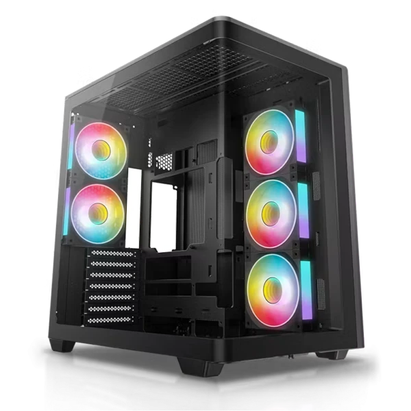 DeepCool CG590U 5F Panoramic Seamless Single-Curve Glass ATX Case