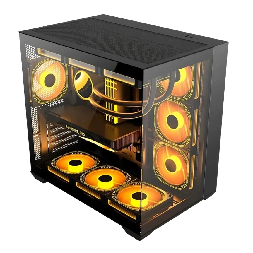 Blackbox KT30A KRATOS Dual Chamber Tempered Glass Gaming Case