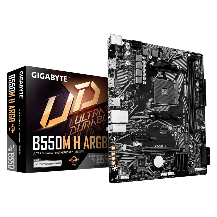 Gigabyte B550M H ARGB Motherboard