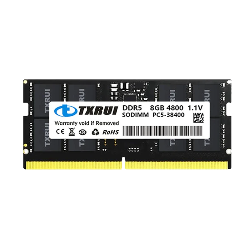 TXRUI 8GB DDR5 4800MHZ Laptop Ram
