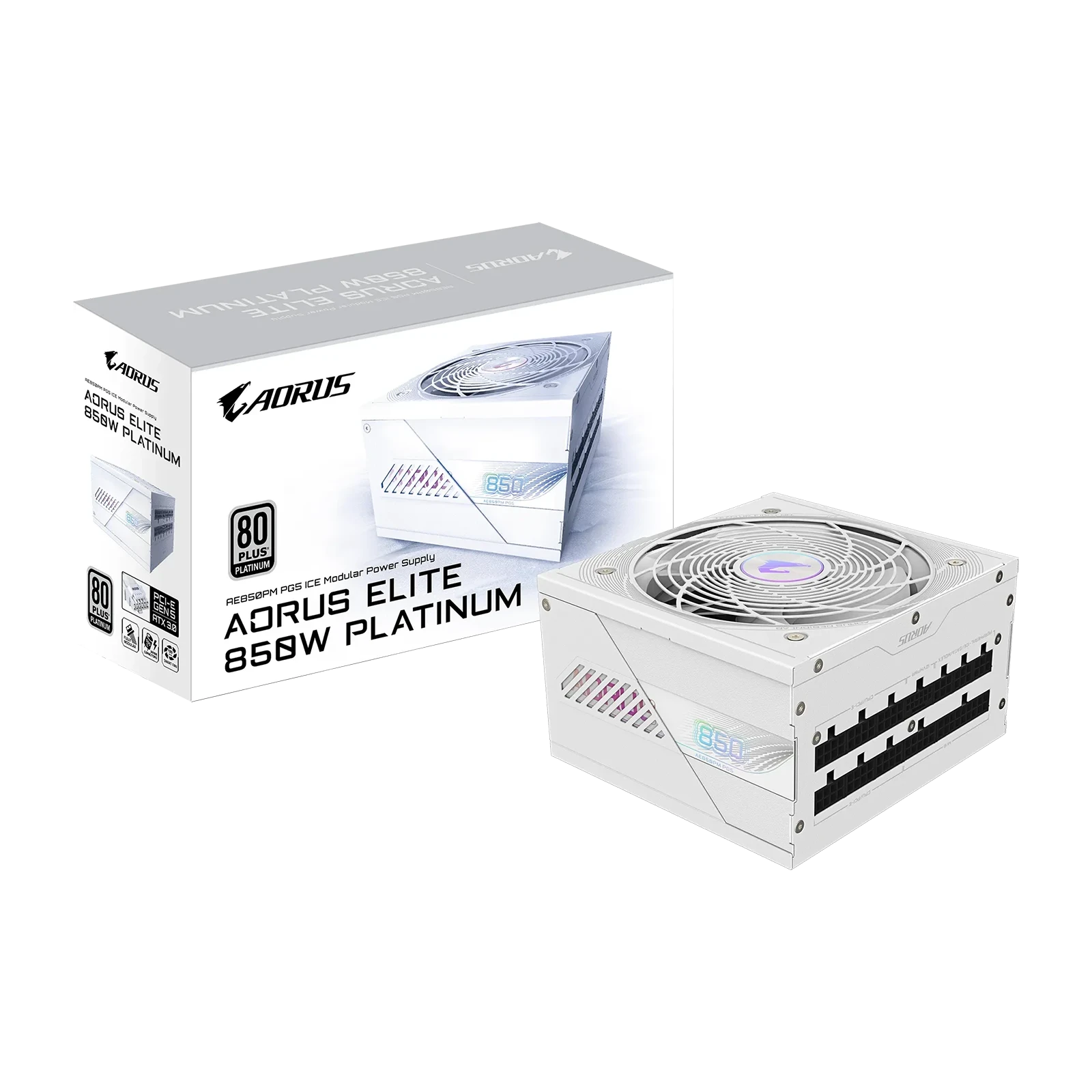 AORUS ELITE P850W 80+ Platinum Modular ICE Power Supply