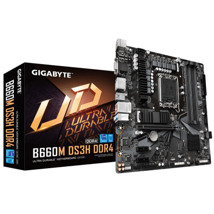 Gigabyte B660M DS3H DDR4 LGA1700 MATX Motherboard