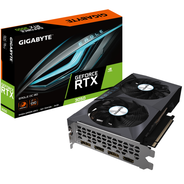 GIGABYTE GeForce RTX 3050 EAGLE OC 8G Graphics Card