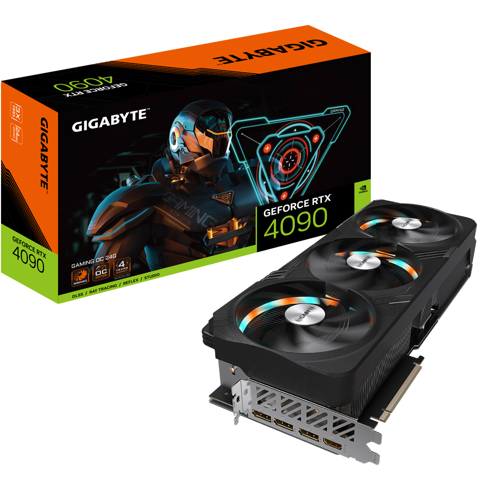 GeForce RTX™ 4090 GAMING OC 24G-05 Gigabyte GeForce RTX 4090 Gaming OC 24G Graphics Card