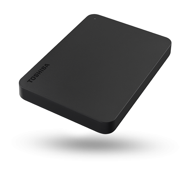 main_packshot_canvio_basics_new Toshiba Canvio Basics External Hard Drive 2TB USB 3.2 Gen1 - Image 1