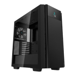 The DeepCool CH510 MESH DIGITAL is a high airflow mid-tower ATX case with great flexibility and wide component compatibility for any system build.