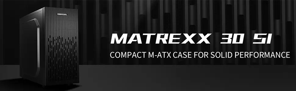 DEEPCOOL MATREXX 30 SI Mini Tower Casing winsoft 