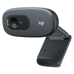 Logitech C270 HD 720P 30Fps Widescreen Webcam