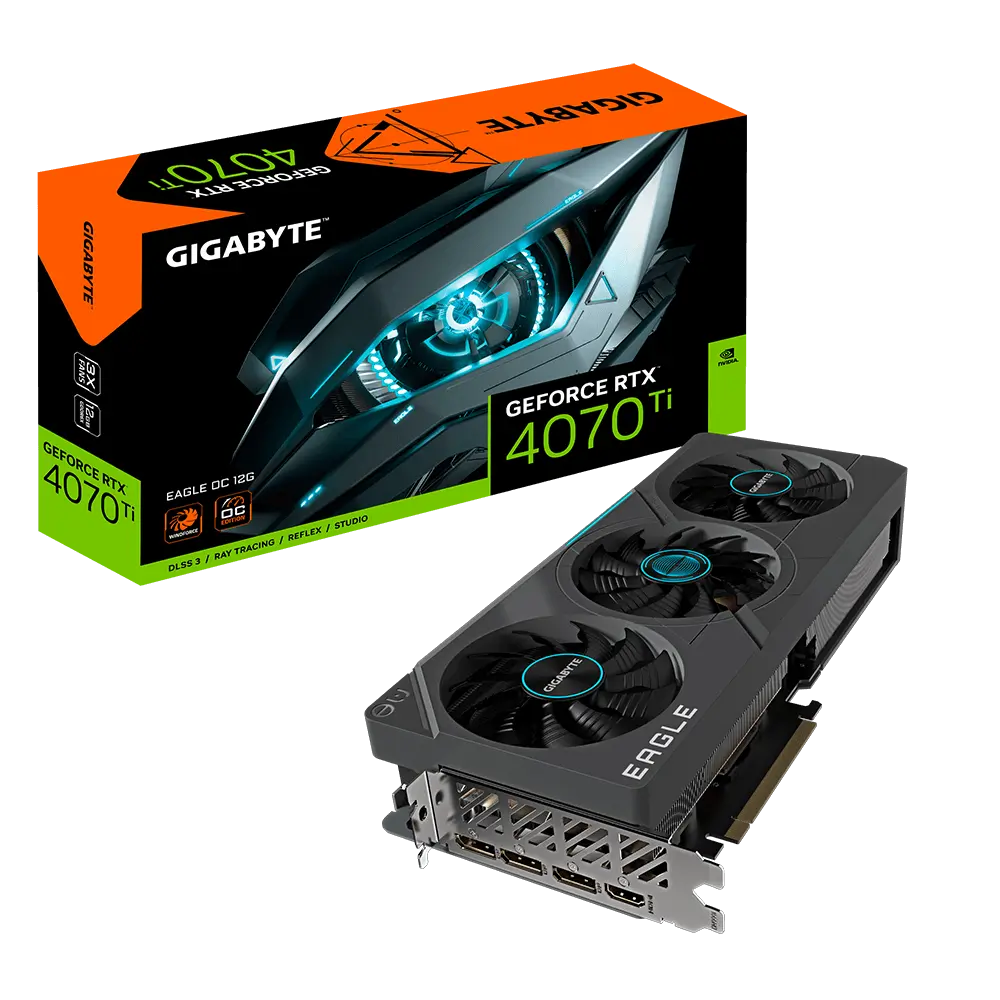 GIGABYTE GeForce RTX 4070 Ti Eagle OC 12G Graphic Card