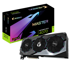 Gigabyte AORUS GeForce RTX 4070 Master 12G Graphics Card