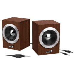 Genius SP-HF280 USB Powered Wooden Speakers