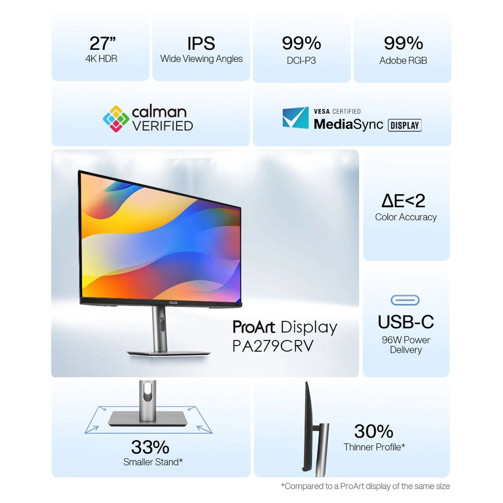 ASUS ProArt PA279CRV Professional Monitor