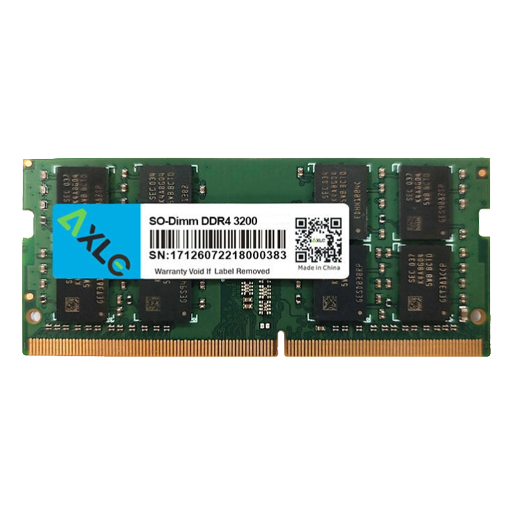 AXLE 16GB SO-DIMM 3200mhz DDR4 Laptop Ram AXLE 16GB SO-DIMM 3200mhz DDR4 Laptop Ram