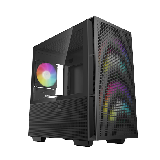 Deepcool CH360 Black Micro ATX Airflow Case