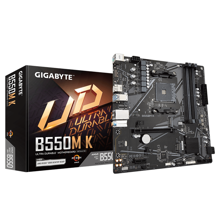 Gigabyte B550M K AMD Motherboard sri lanka Gigabyte B550M K AMD Motherboard